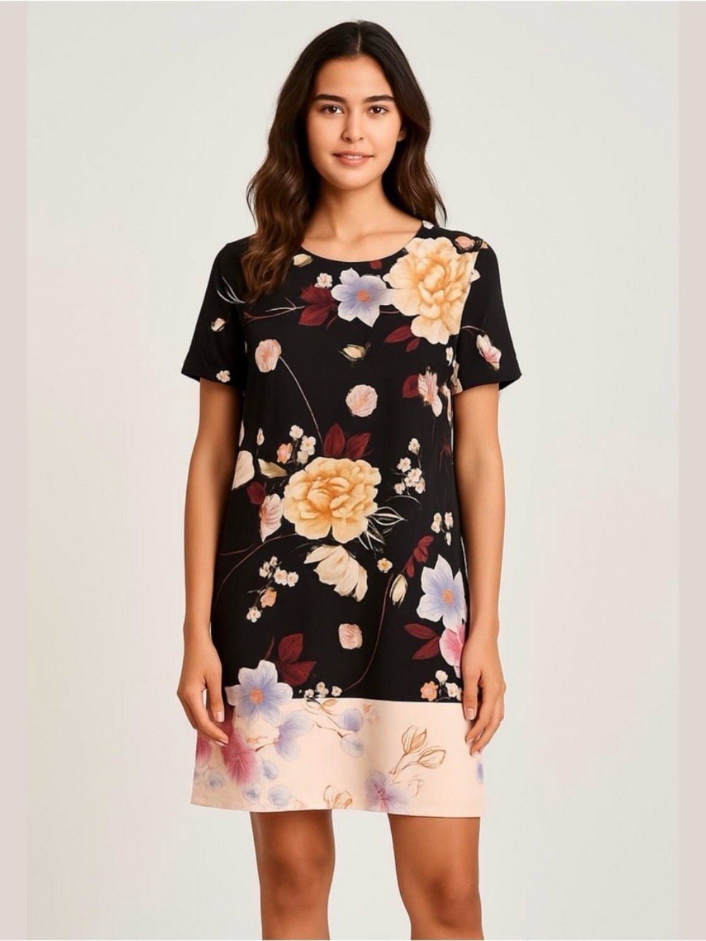 Daniel Rainn Shift Dress Floral large